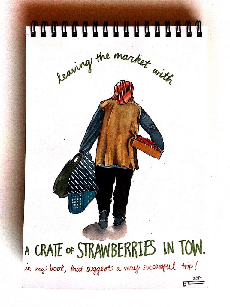 Life is tough in Serbia, but the rewards are genuine. Illustration © Emma Fick 2014