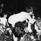 Pankrti, once hailed as "the first punk band behind the Iron Curtain", live in Ljubljana 1979. Photo © Vojko Flegar