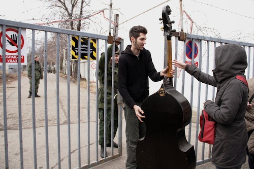 "Ok, off you go, you can play that jazz in Kosice." Serbian artists getting evicted from the barracks in Novi Sad