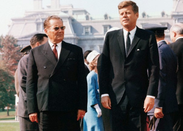 Space cowboys: Tito and JFK, 1963 / photo  © CORBIS