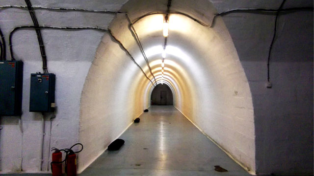 Tito's bunker. Photo: BBC