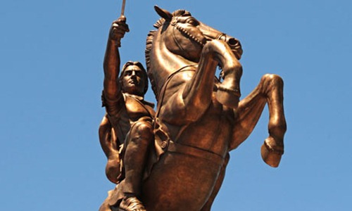 Alexander the Great statue, Skopje (Macedonia) / Photo: Wikipedia